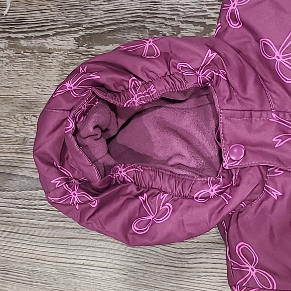 Cat & Jack Purple Puffer Jacket Size 18 Months - Picture 3 of 7
